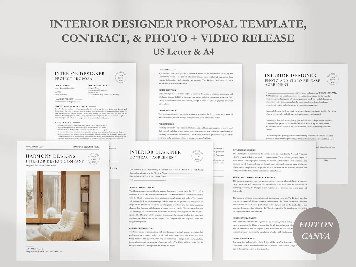 The Ultimate Interior Design Business Studio Bundle