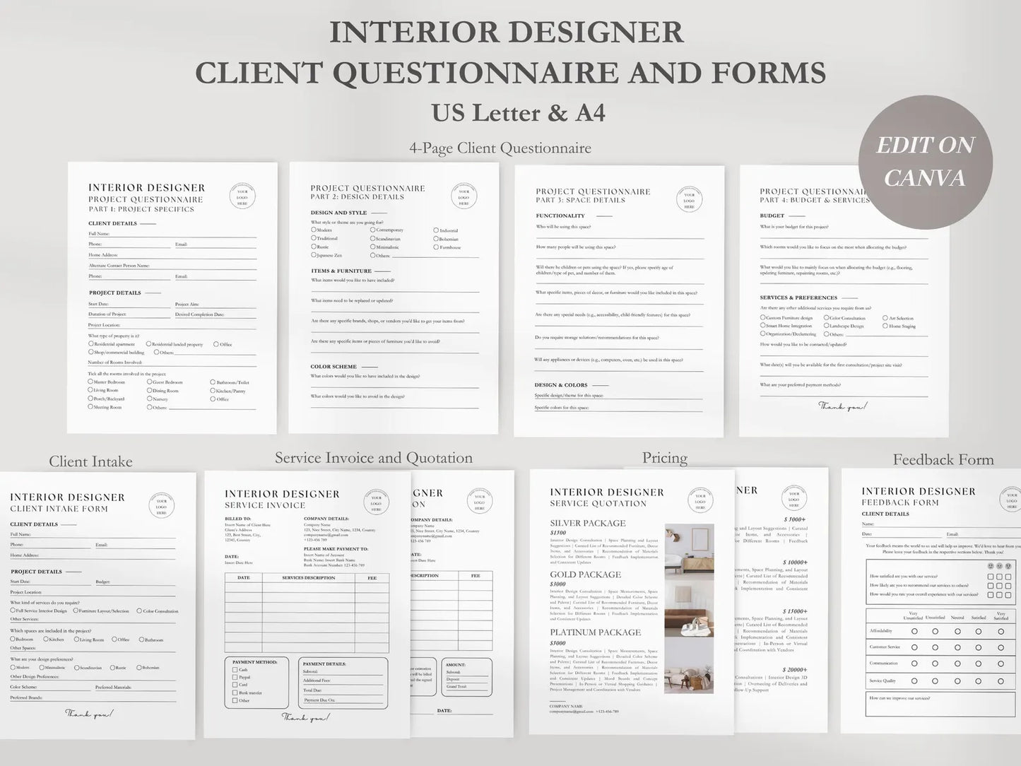 The Ultimate Interior Design Business Studio Bundle