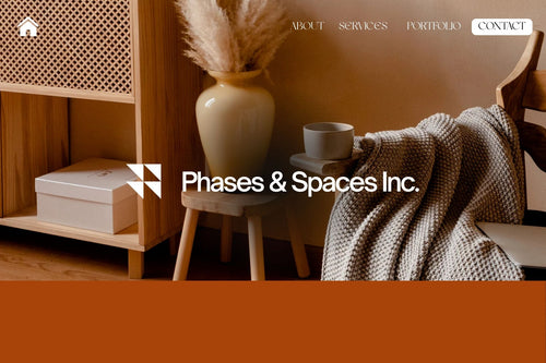Showit Website Template For Interior Designers