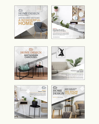Instagram Templates for Interior Designers & Architects