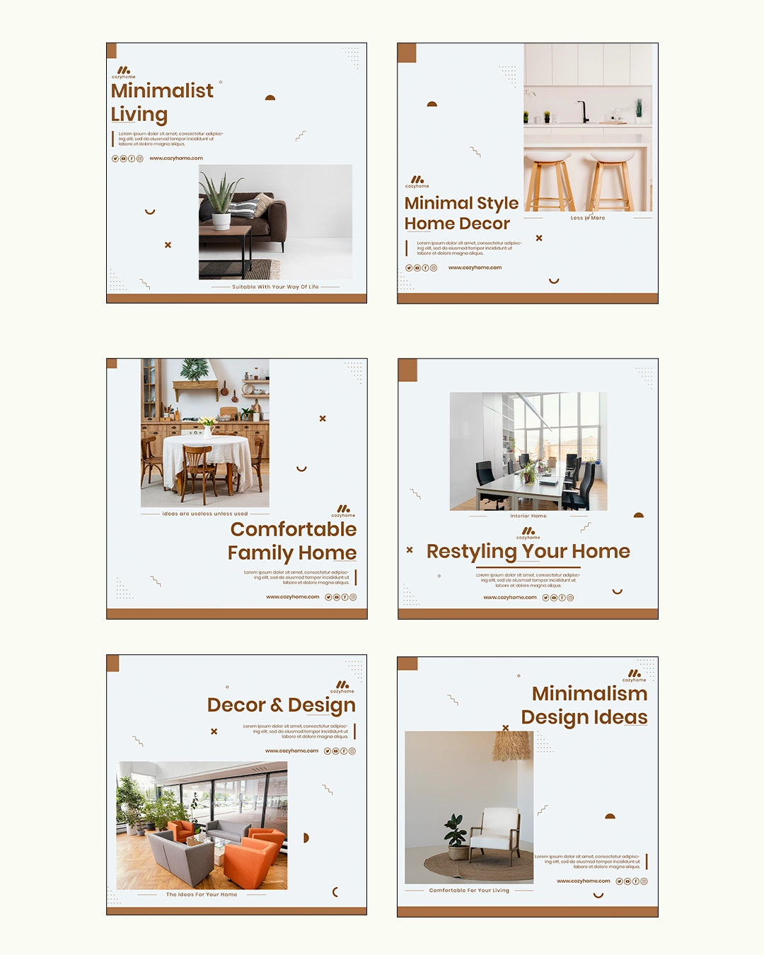 Instagram Templates for Interior Designers & Architects