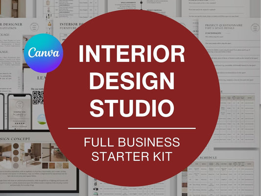 The Ultimate Interior Design Business Studio Bundle
