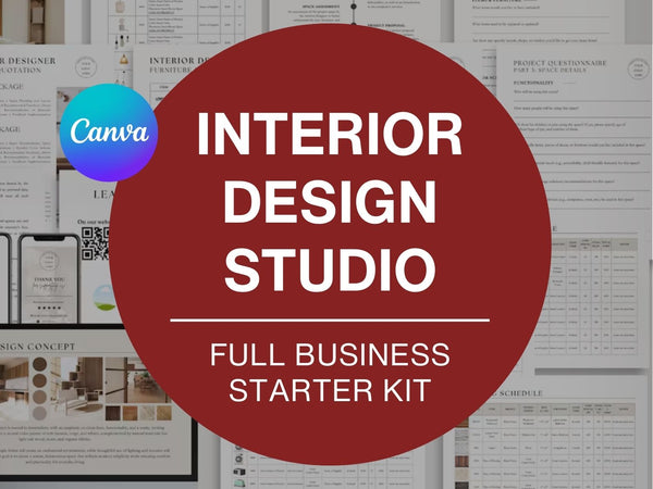 The Ultimate Interior Design Business Studio Bundle